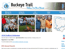 Tablet Screenshot of buckeyetrail.org